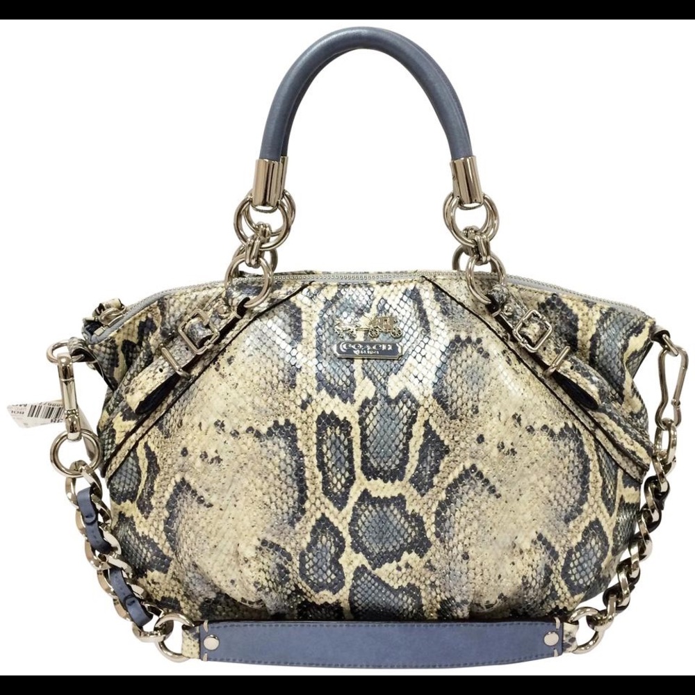 Madison Python Coach Bag - image 1
